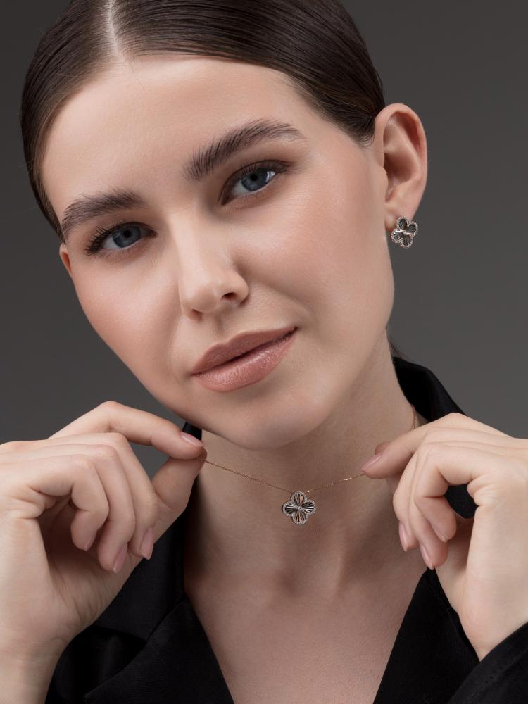 Серьги из золота 26162-100