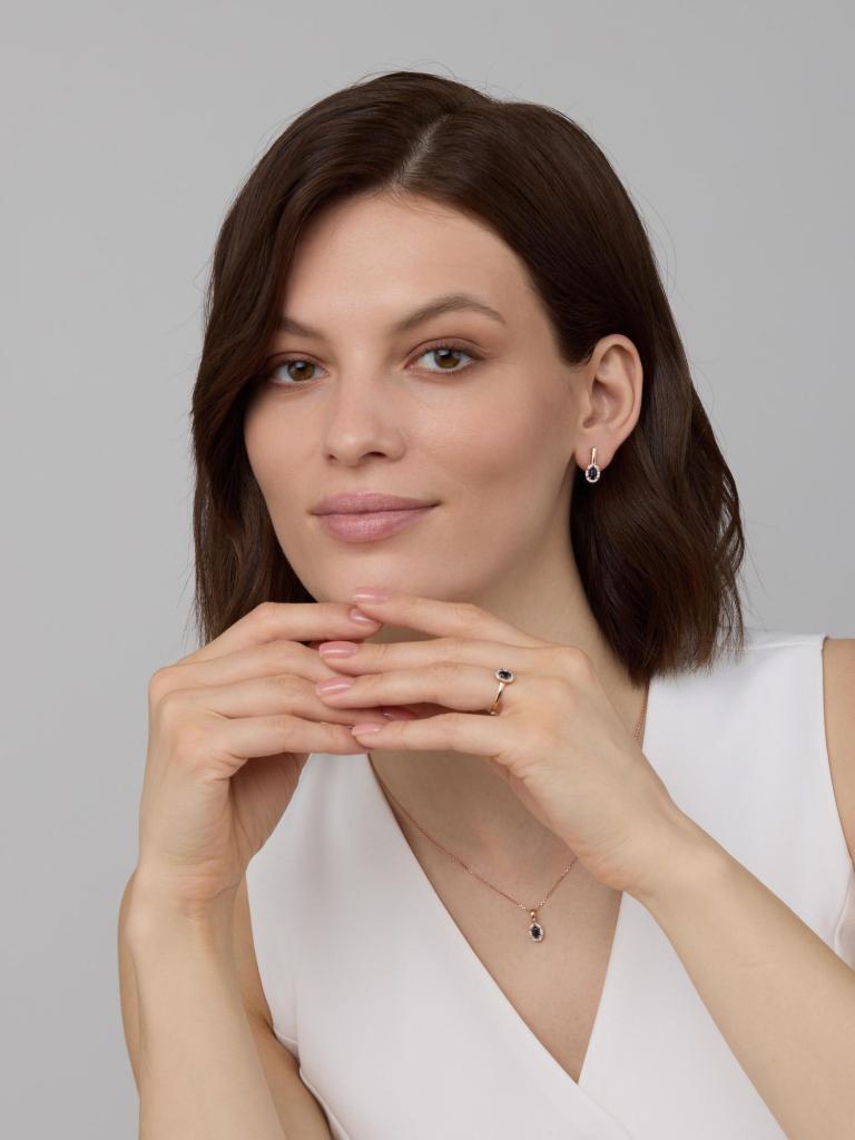 Серьги из золота 26222-102