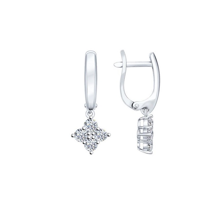Серьги из серебра 94021930