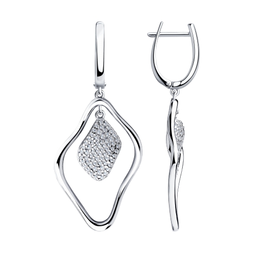 Серьги из серебра 94023841