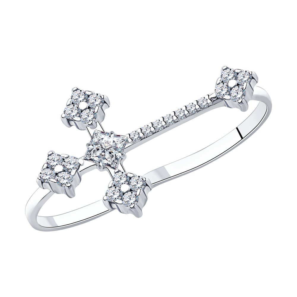 Кольцо из серебра 94013062