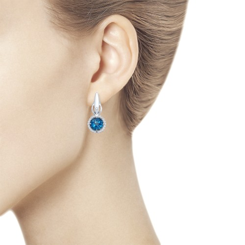 Серьги из серебра 92021859