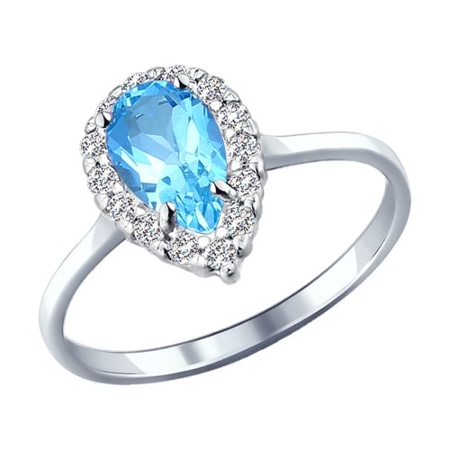 Кольцо из серебра 92011000