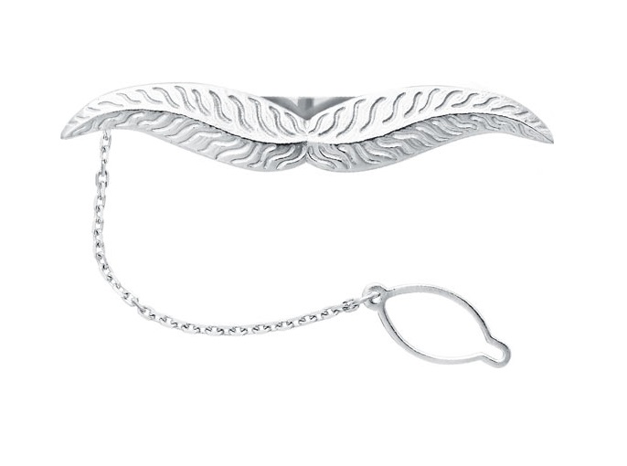 Зажим из серебра З1052