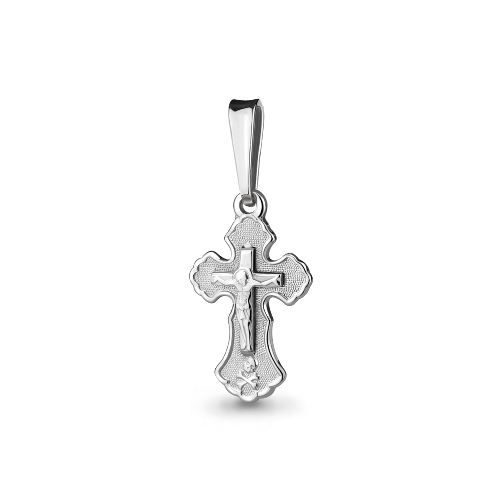 Крест из серебра 10046