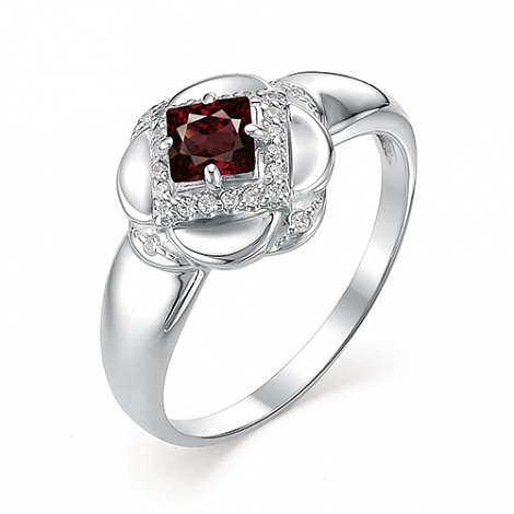 Кольцо из серебра 01-0349/00ГР-00