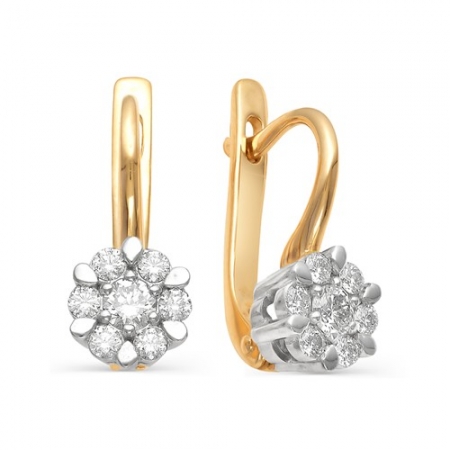 Серьги из золота 2831-100