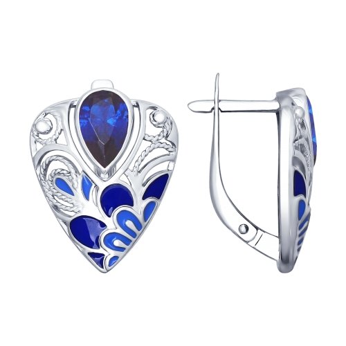 Серьги из серебра 94022574