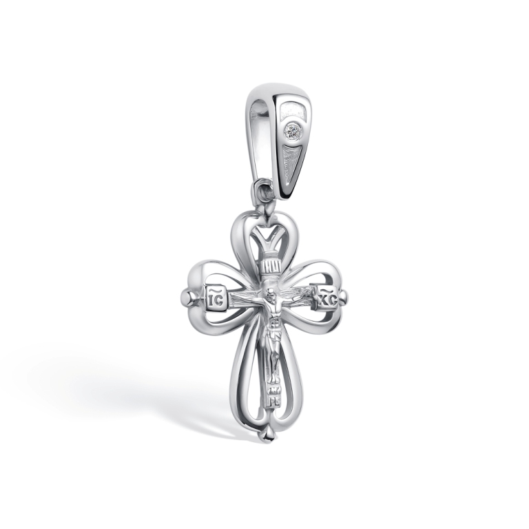 Крест из серебра 03-4089/000Б-00