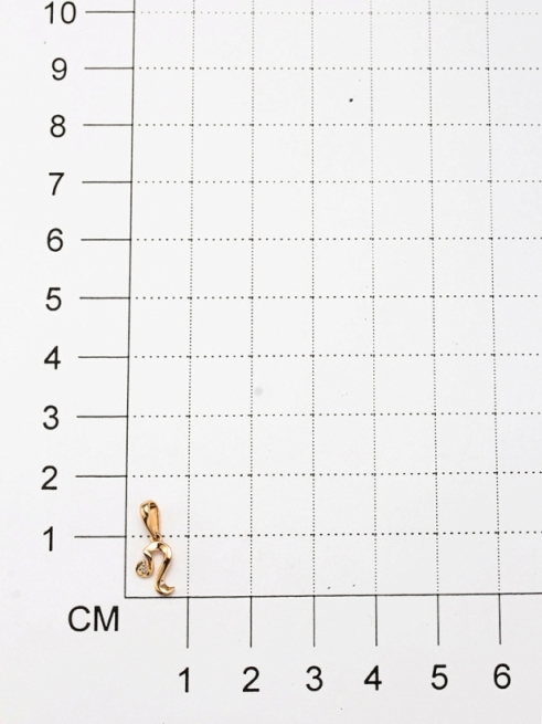 Подвеска из красного золота 585 пробы 34214-100 с бриллиантом