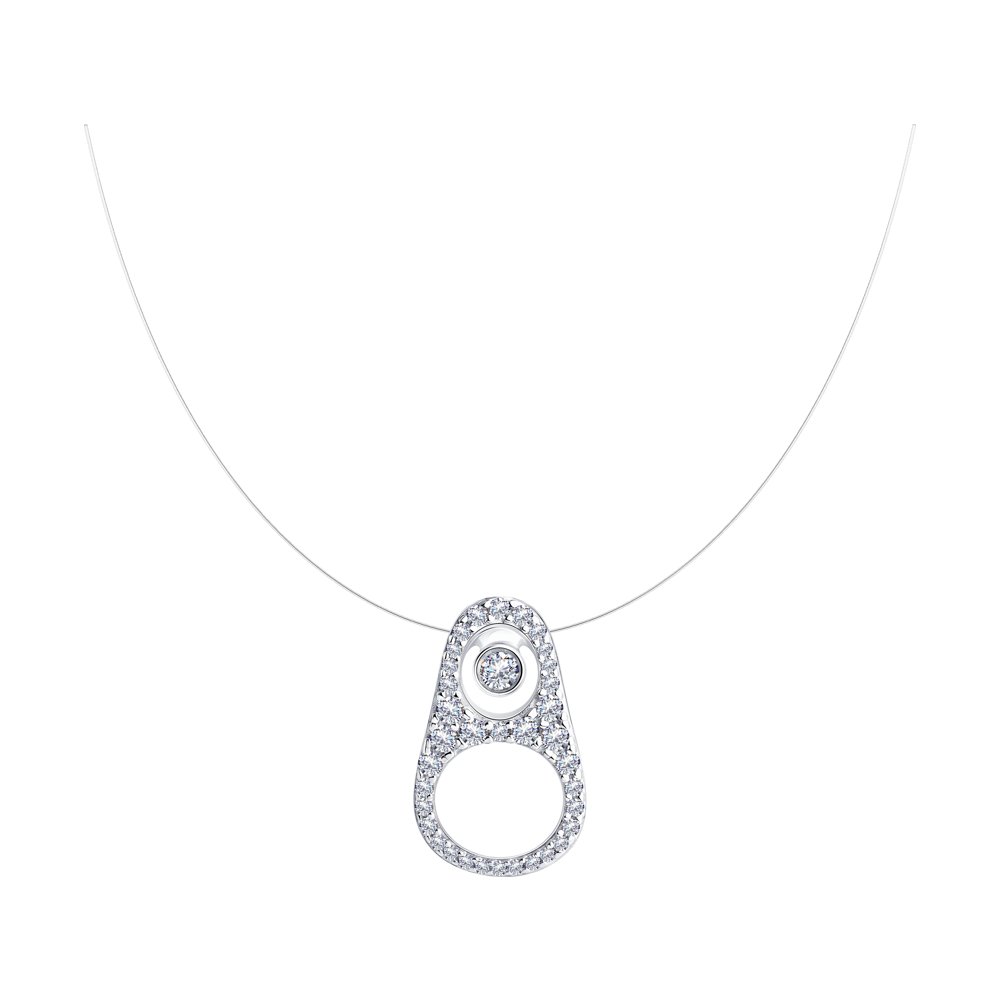 Колье из серебра 94070489