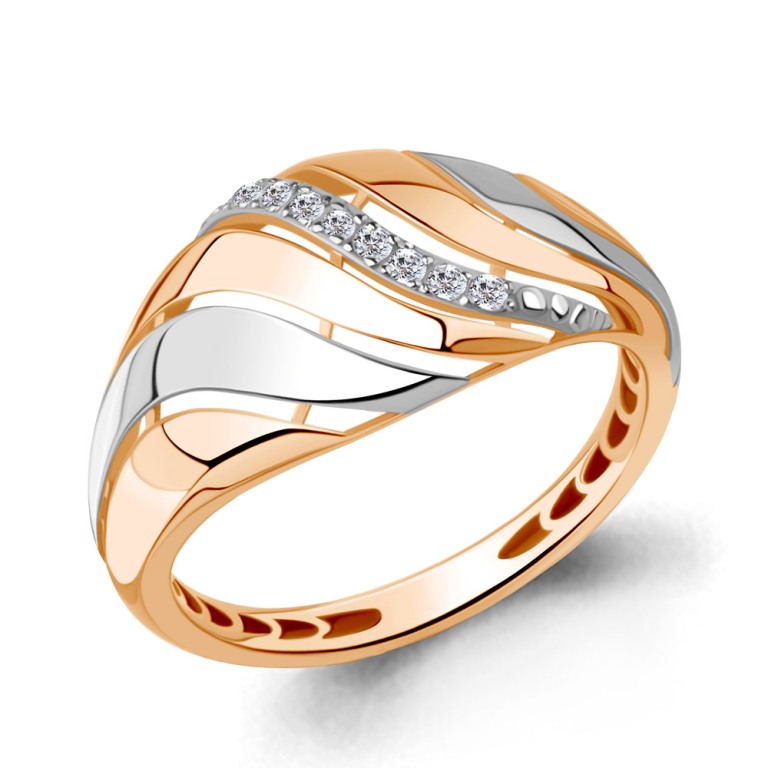 Кольцо из красного золота 585 пробы 600777