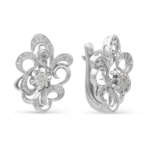 Серьги из золота 21206-200