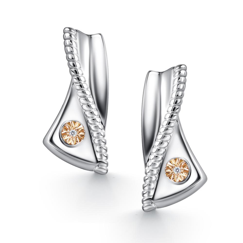 Серьги из серебра 02-4391/000Б-00