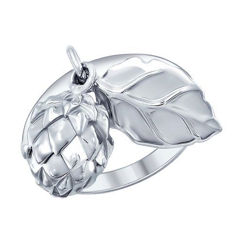 Кольцо из серебра 94011886