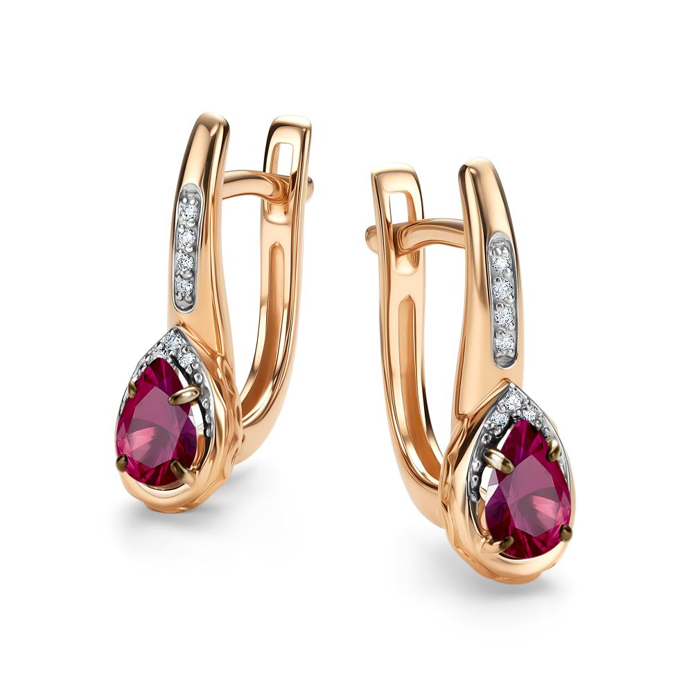 Серьги из золота 26192-103