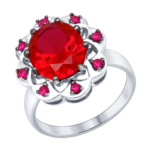 Кольцо из серебра 84010025