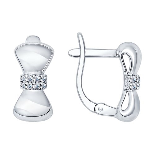 Серьги из серебра 94022032