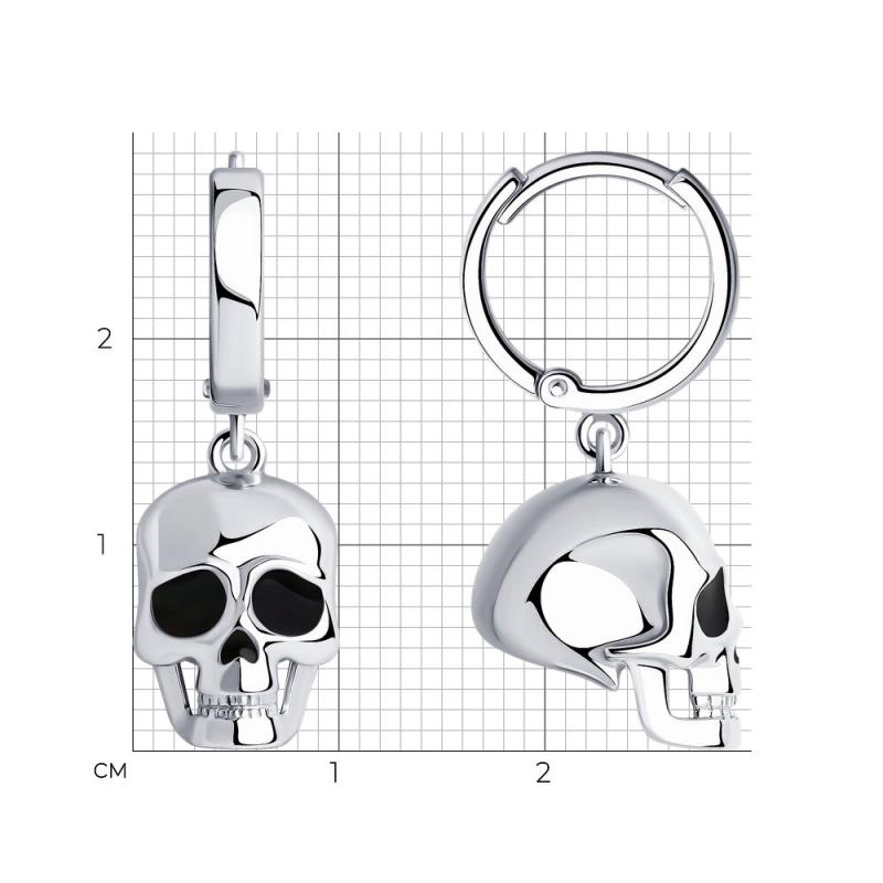 Серьги из серебра 94025560