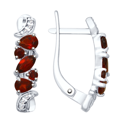 Серьги из серебра 92021782