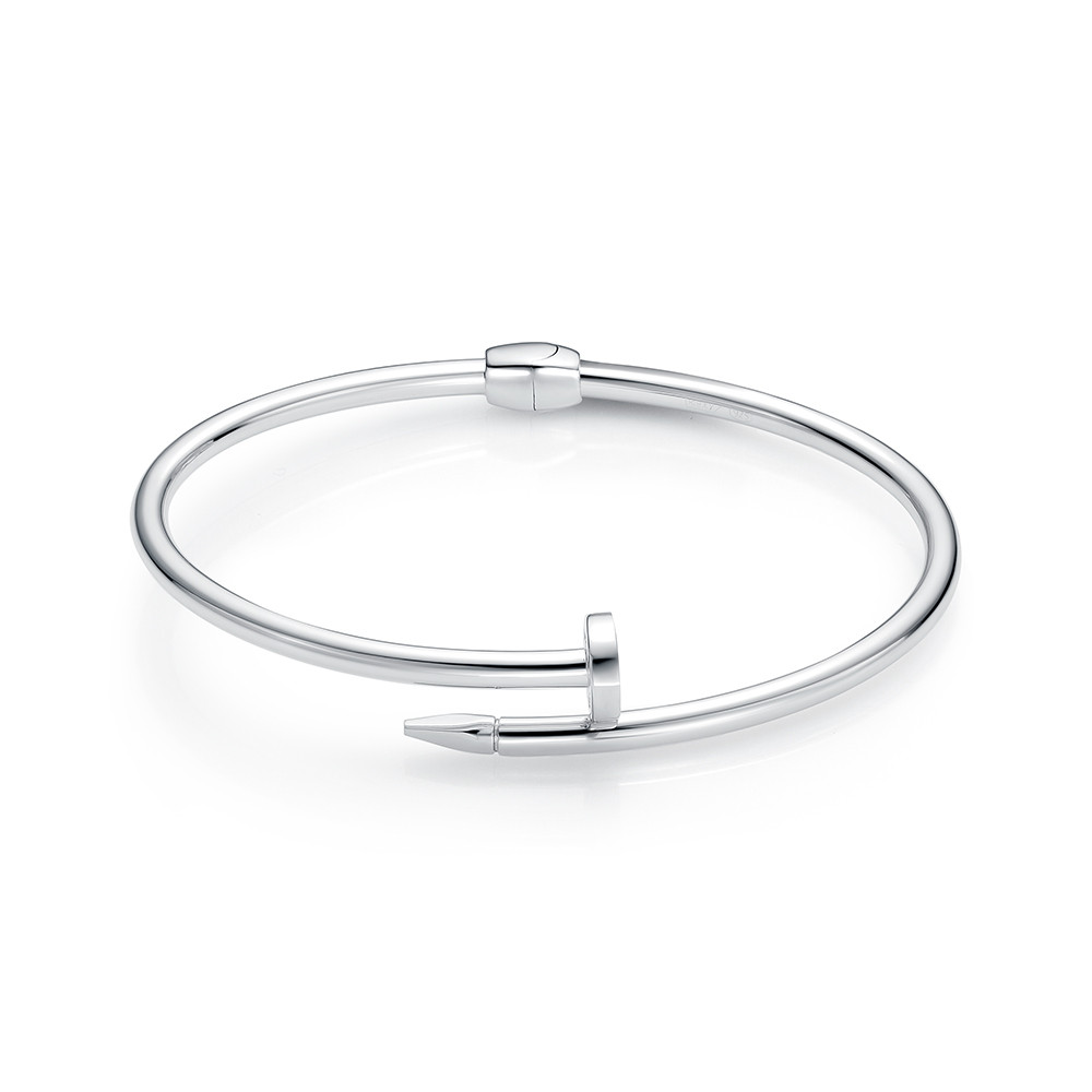 Браслет из родированого серебра 925 пробы с070416