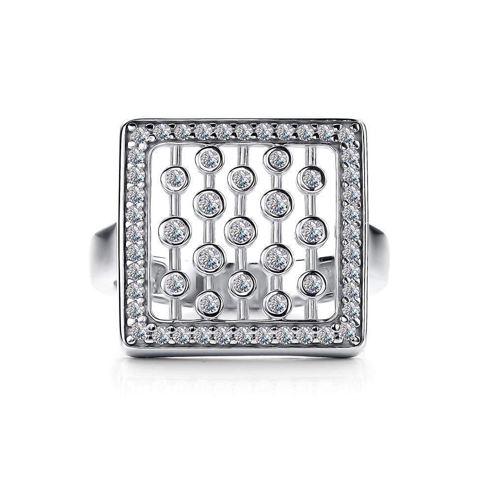 Кольцо из серебра 01-3944/00КЦ-00