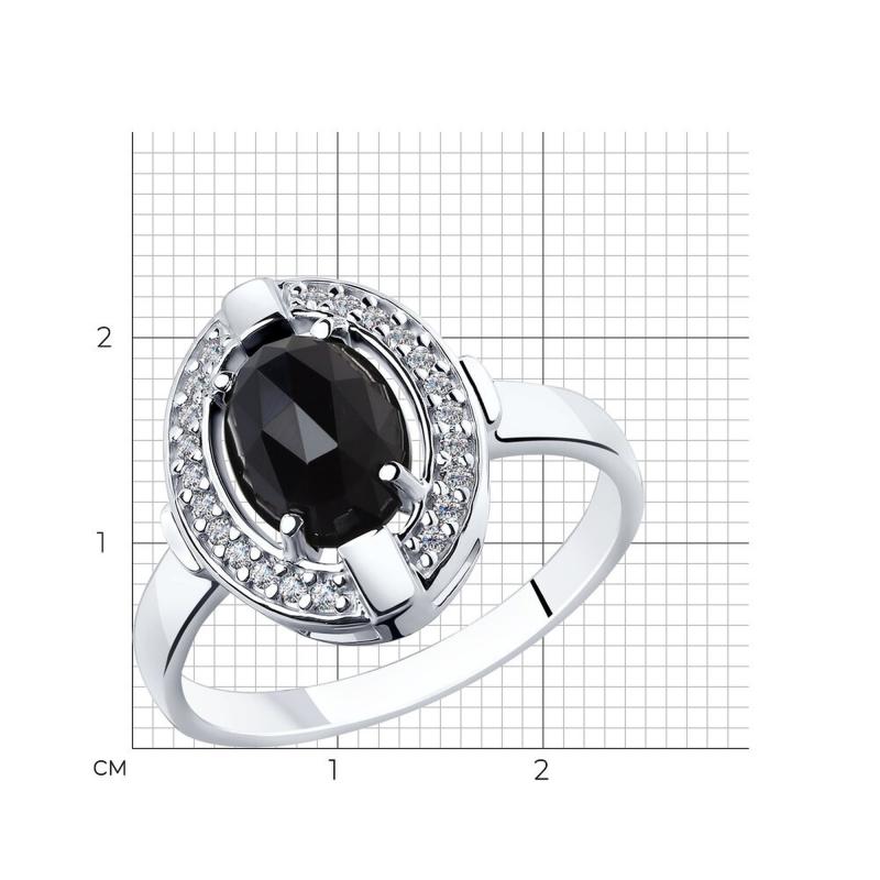Кольцо из серебра 92011798