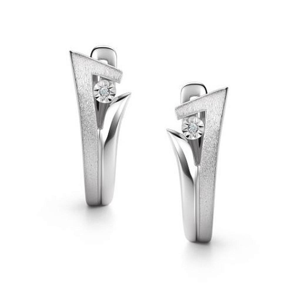 Серьги из серебра 02-4329/000Б-00