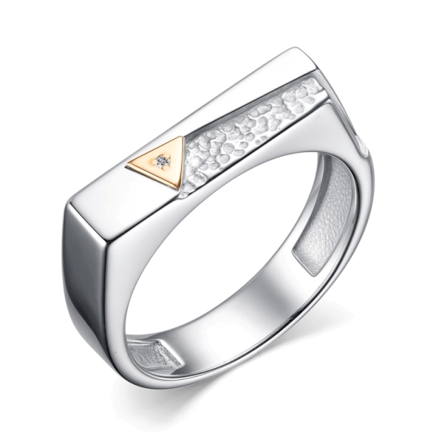 Кольцо из серебра 01-4125/000Б-00