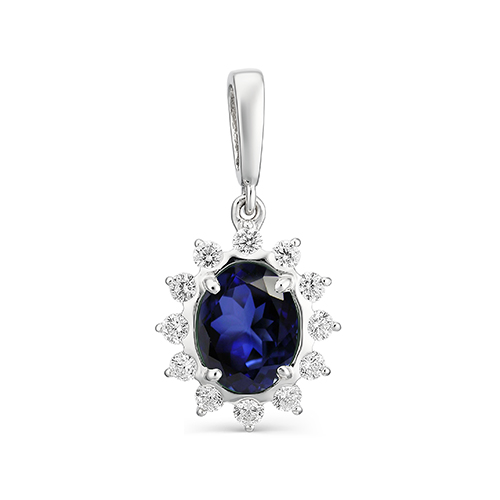 Подвеска из серебра 03-1165/0ГТС-00