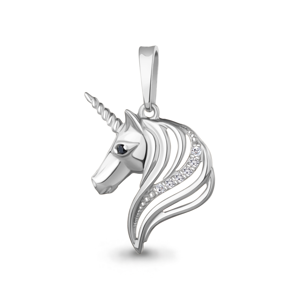 Подвеска из серебра 24837АЧ