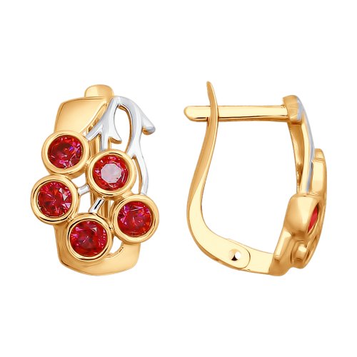 Серьги из золота 027663