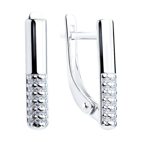 Серьги из серебра 94022905