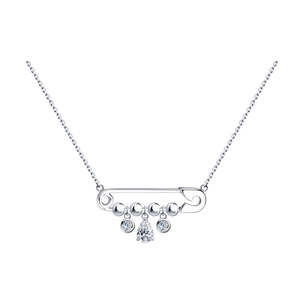 Колье из серебра 94070307