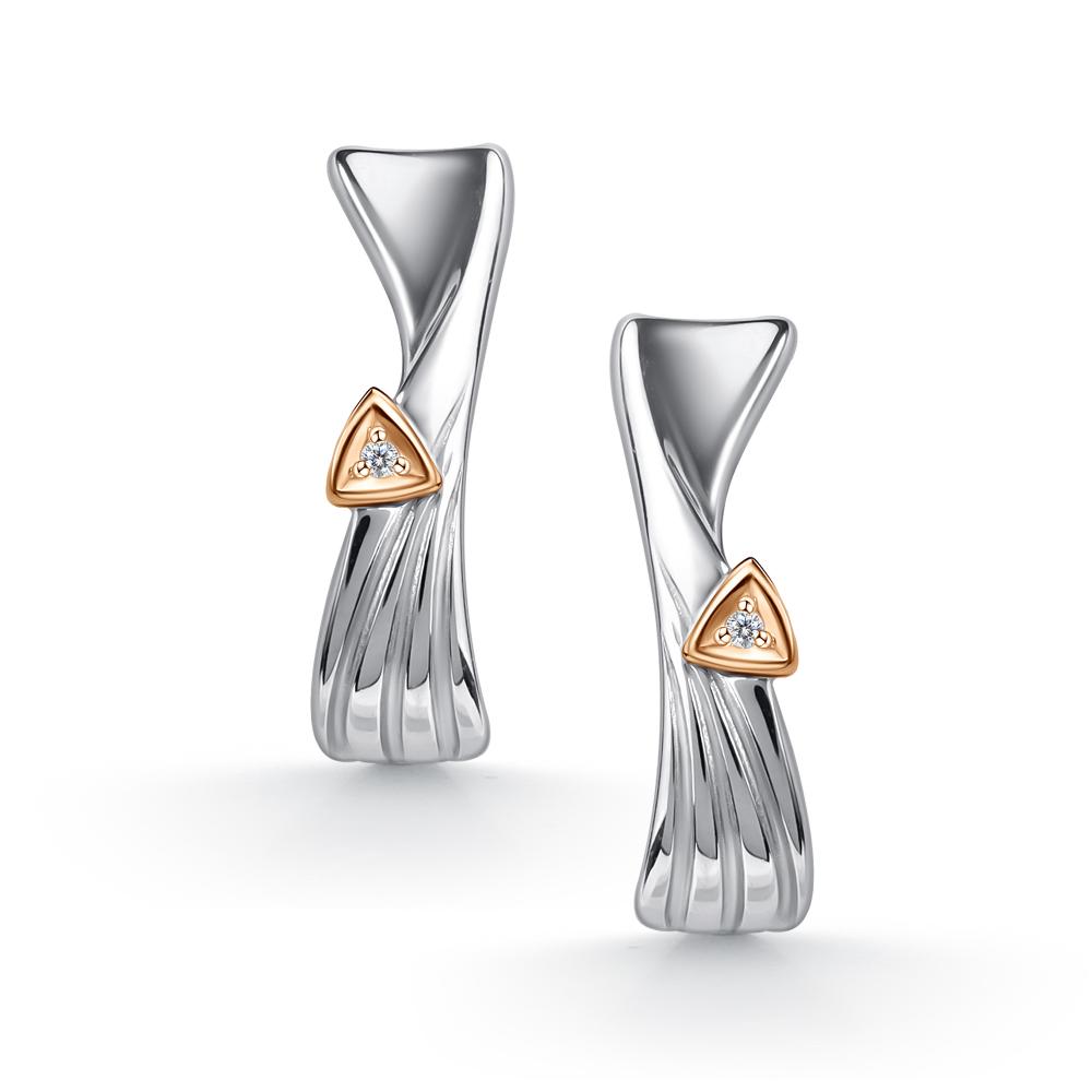 Серьги из серебра 02-5247/000Б-00