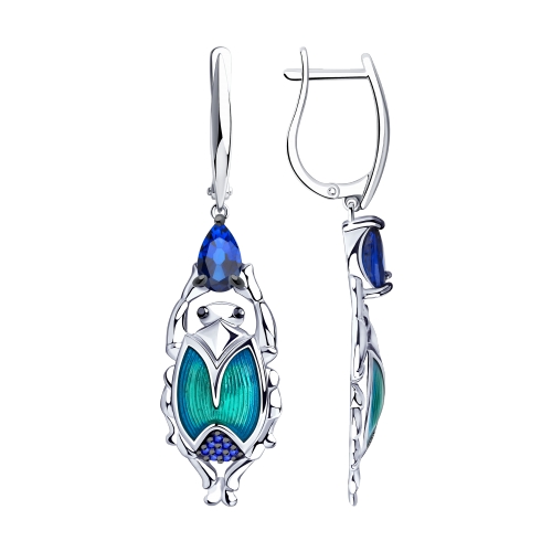 Серьги из серебра 94023688