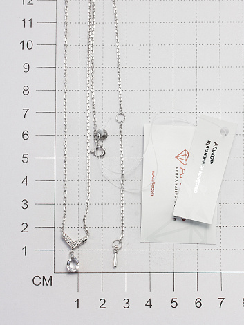 Колье из серебра 06-3483/00ГХ-00