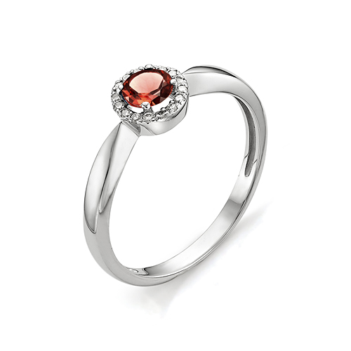 Кольцо из серебра 01-0293/00ГР-00