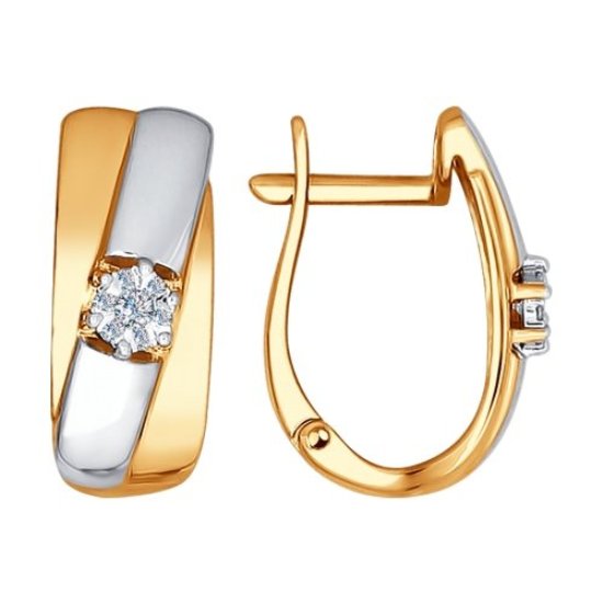 Серьги из золота 1021061