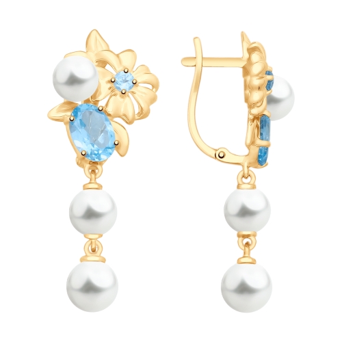 Серьги из золота 792130