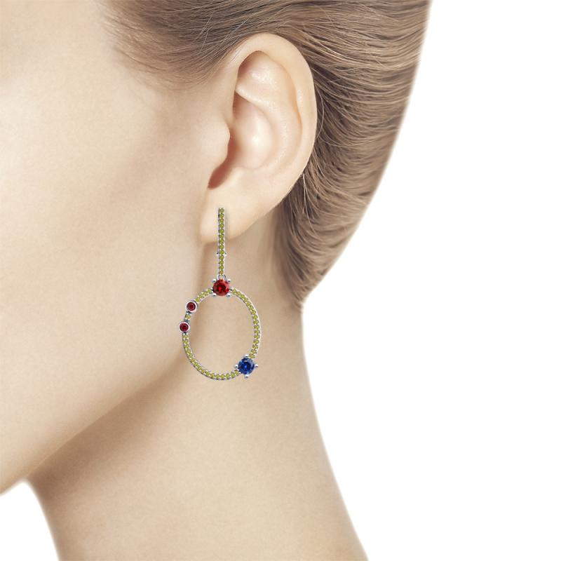 Серьги из серебра 94023622
