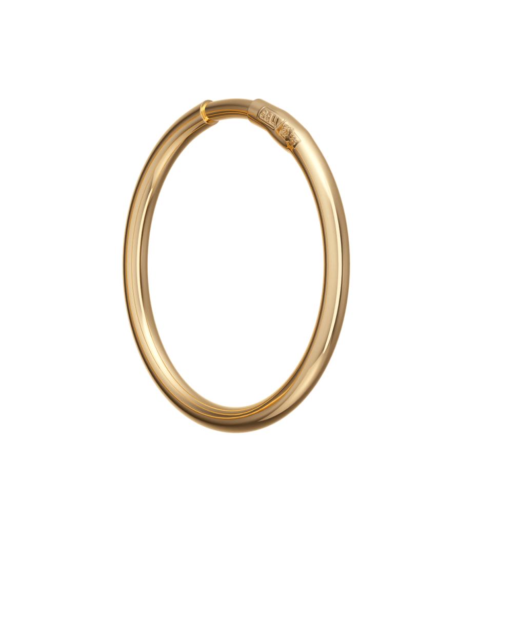 Серьга из красного золота 585 пробы НС12-390Ф д. 1,2 мм