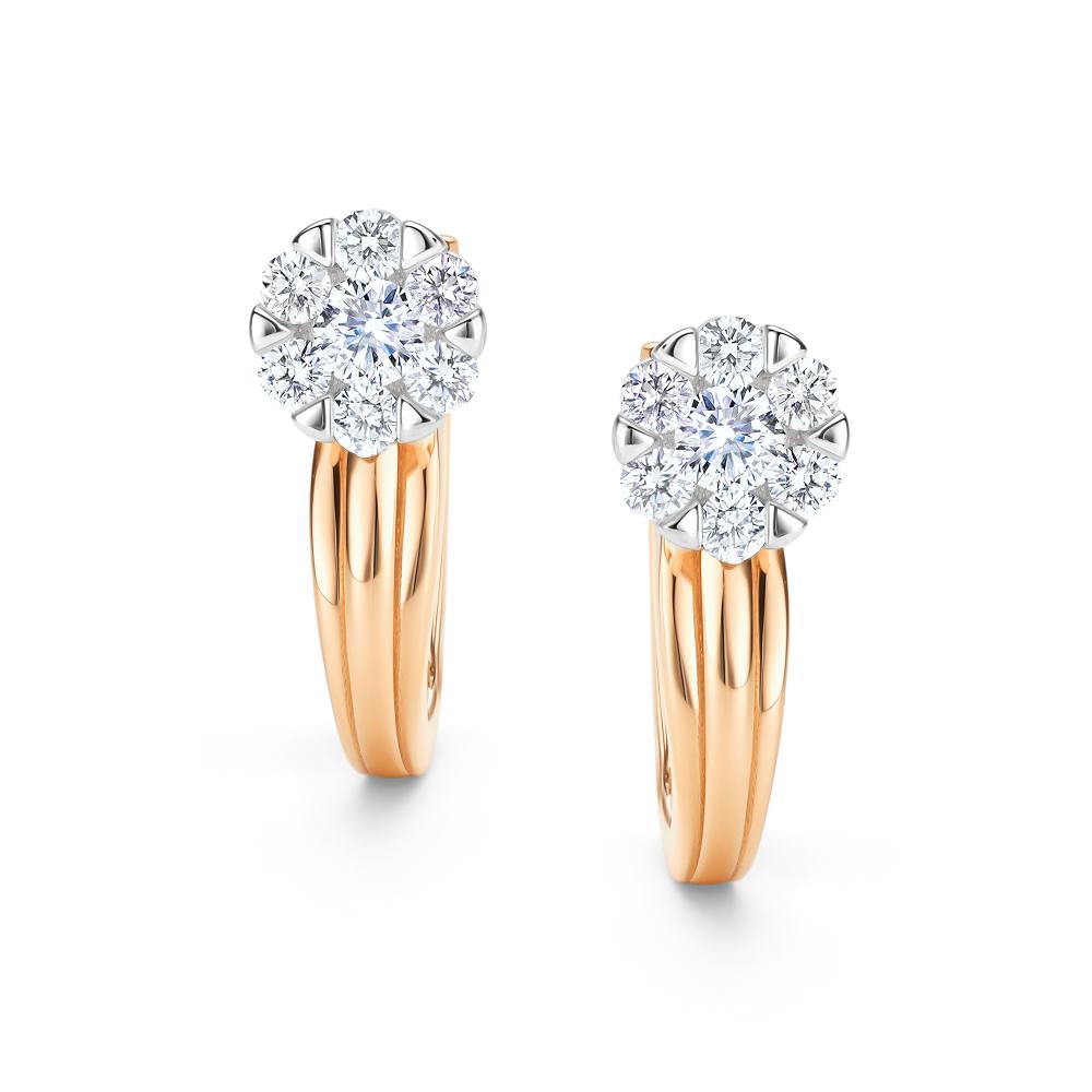 Серьги из золота 26291-100