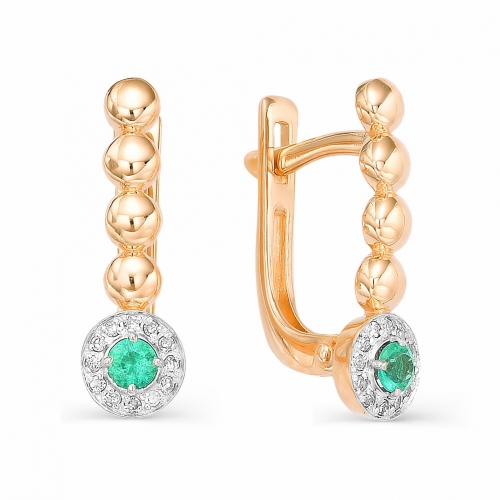 Серьги из золота 22513-101