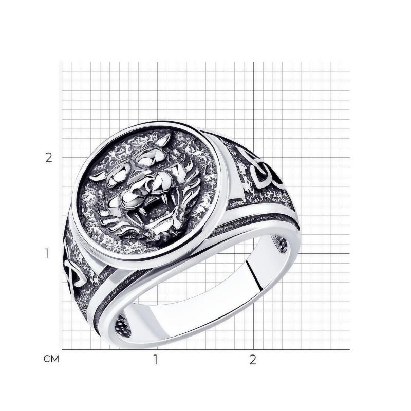 Кольцо из серебра 95010159