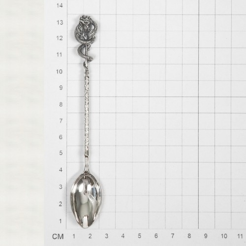 Ложка из серебра Л-209 Змея и роза