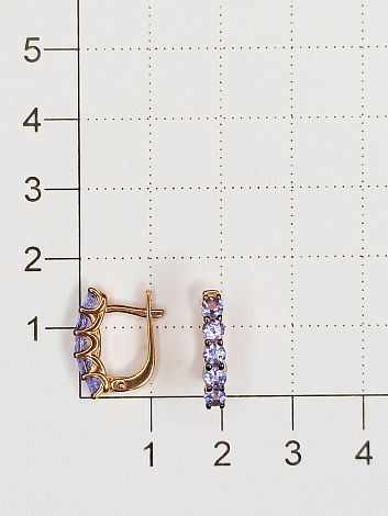 Серьги из золота 23896-104