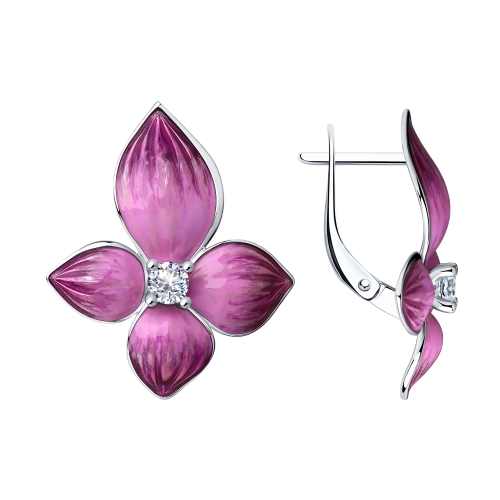Серьги из серебра 94023786