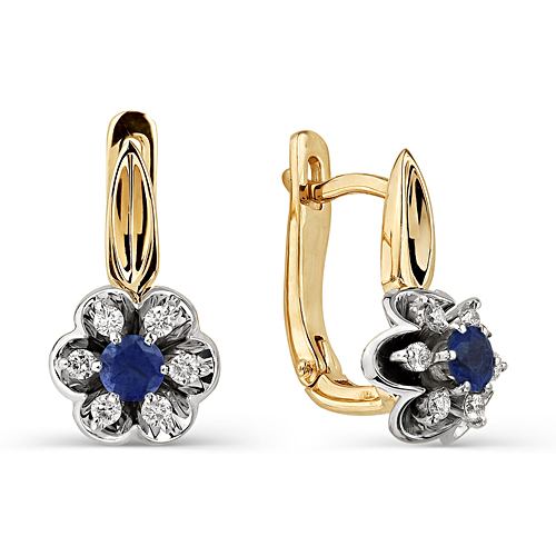 Серьги из золота 21050-102