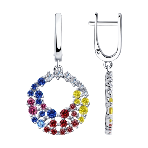 Серьги из серебра 94023725